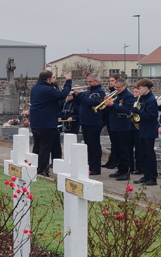 Cérémonie de l'armistice 2024 à Golbey - Sonneries militaires