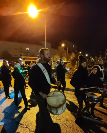 Défilé de Saint-Nicolas a Epinal 2024 avec l'orchestre d'harmonie de Golbey