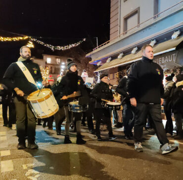 Défilé de Saint-Nicolas a Epinal 2024 avec l'orchestre d'harmonie de Golbey
