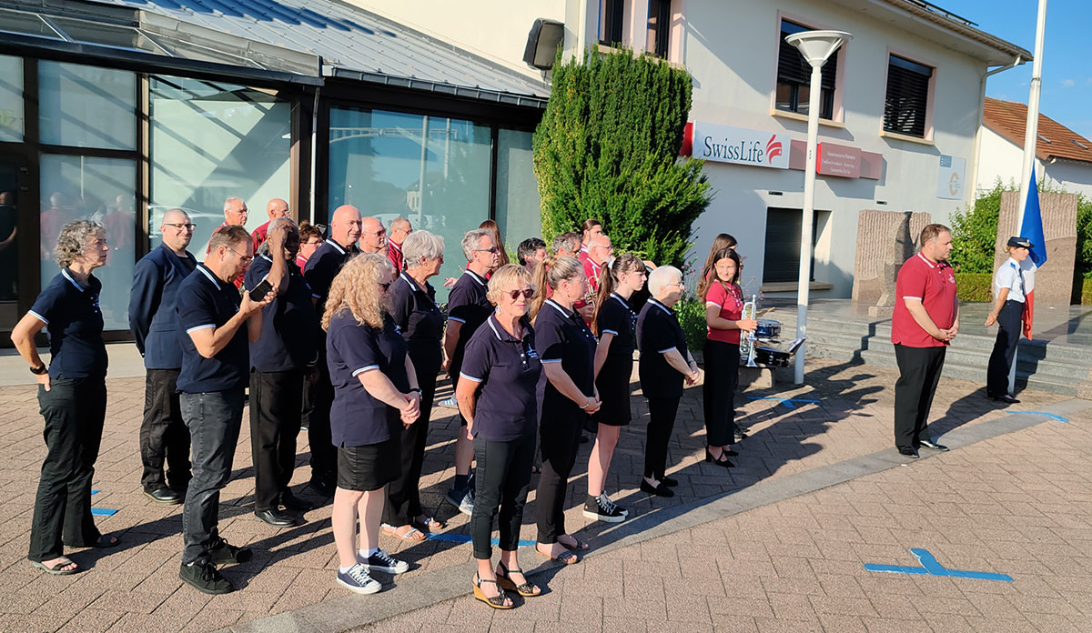 Cérémonie 2025 de la fête Nationale à Golbey