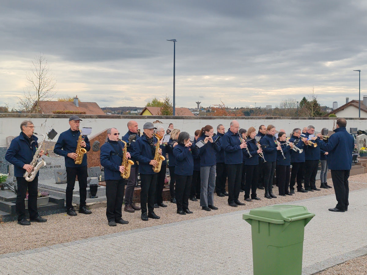 Cérémonie du Souvenir du 1er Novembre 2025 avec L'Orchestre d'Harmonie de Golbey