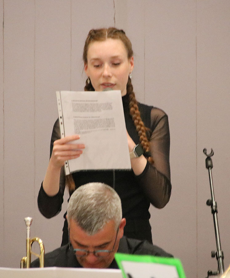 L'orchestre d'harmonie de Golbey en représentation à Jeuxey pour le concert de Printemps