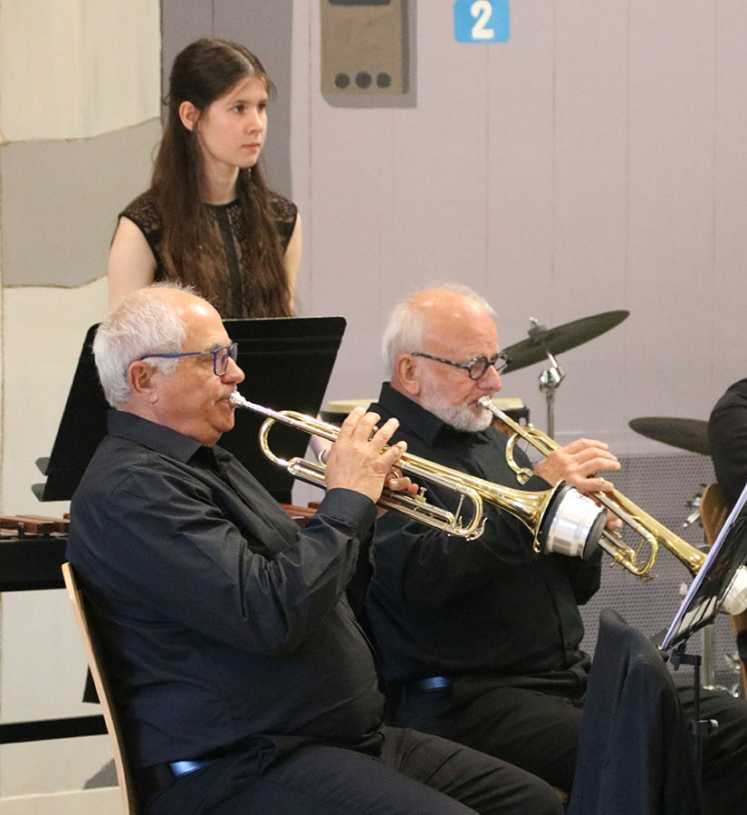 L'orchestre d'harmonie de Golbey en représentation à Jeuxey pour le concert de Printemps 2026