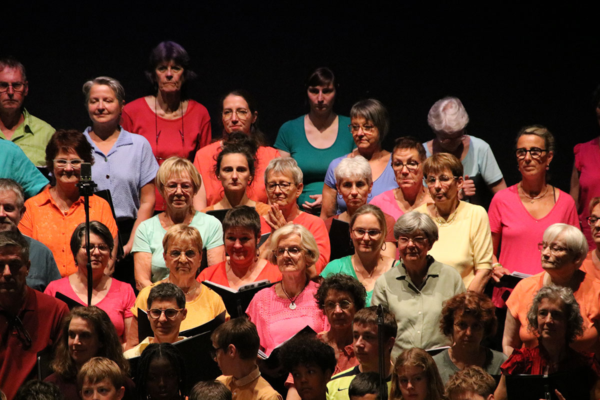 Concert Dogora 2026 à la Rotonde de Thaon-les-Vosges avec la chorale Coup de Choeur de Golbey, Poly-sons d'Epinal, Noctuel de la Bresse et l'Orchestre symphonique du conservatoire Gautier d'Epinal