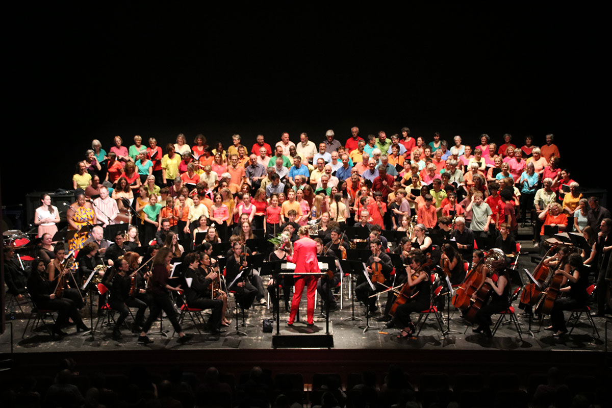 Concert Dogora 2026 à la Rotonde de Thaon-les-Vosges avec la chorale Coup de Choeur de Golbey, Poly-sons d'Epinal, Noctuel de la Bresse et l'Orchestre symphonique du conservatoire Gautier d'Epinal